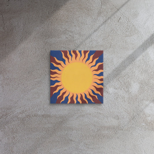 Sun Trance canvas
