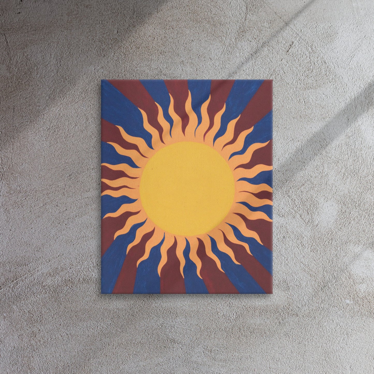 Sun Trance canvas